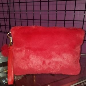 Faux Fur Clutch